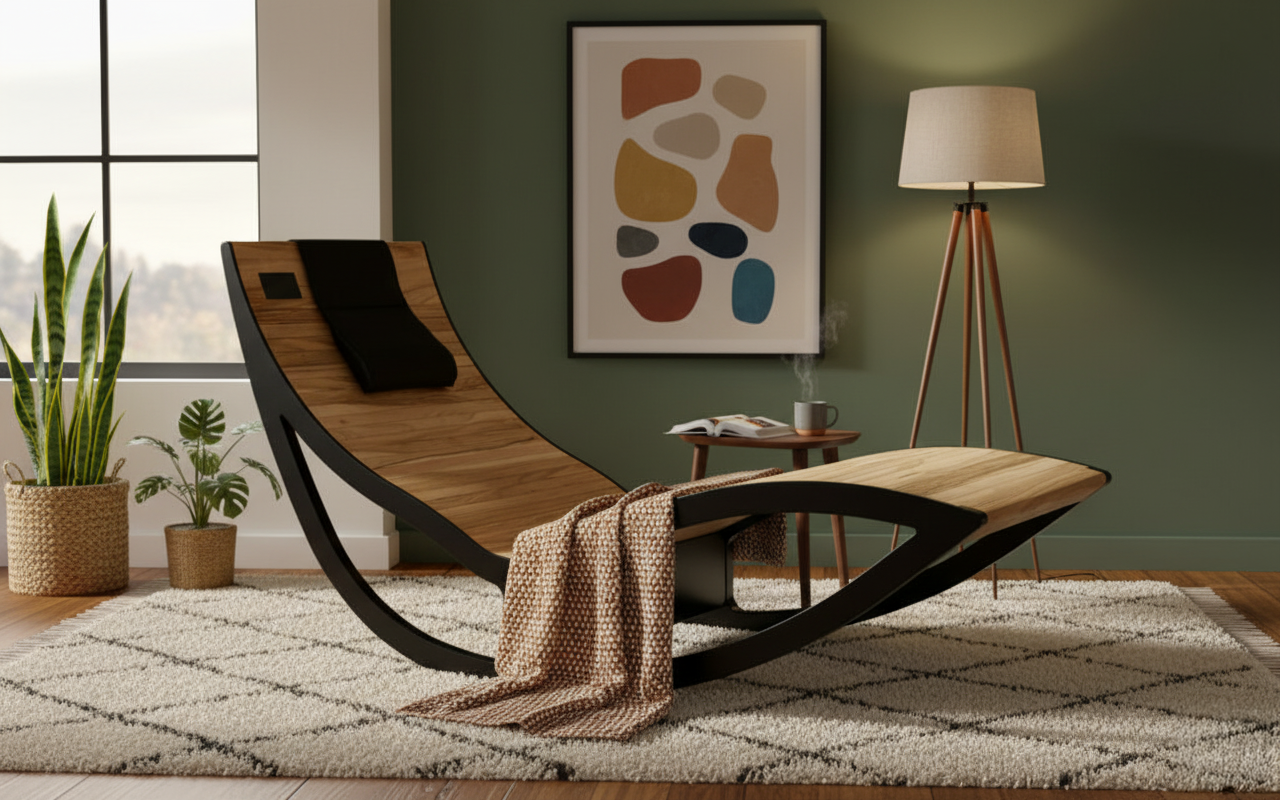 Fotel Nire Comfort – Leżanka Infrared: Rehabilitacja Kręgosłupa i Modelowanie Sylwetki