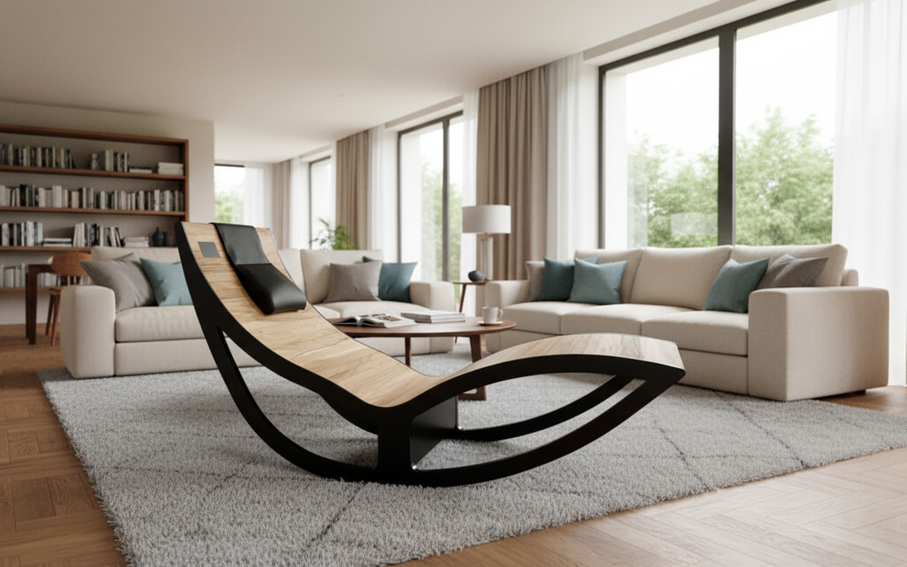 Fotel Nire Comfort – Leżanka Infrared: Rehabilitacja Kręgosłupa i Modelowanie Sylwetki