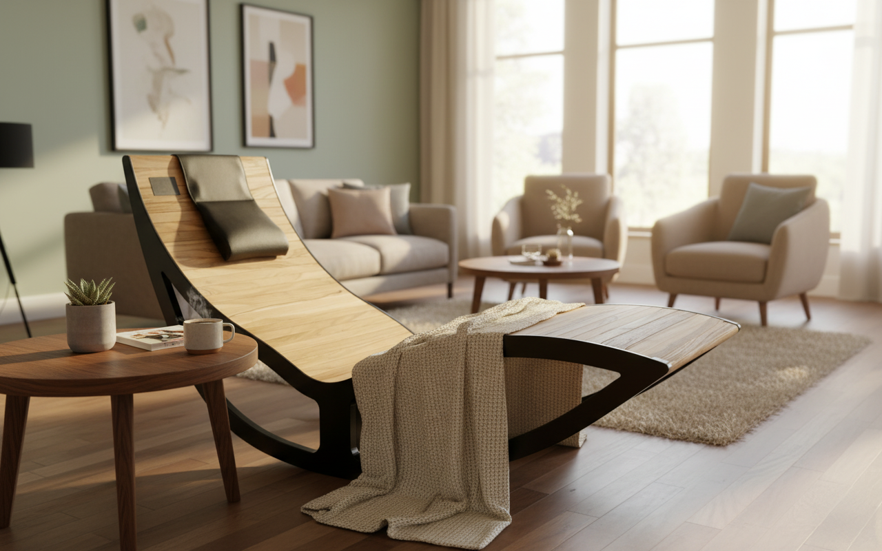 Fotel Nire Comfort – Leżanka Infrared: Rehabilitacja Kręgosłupa i Modelowanie Sylwetki