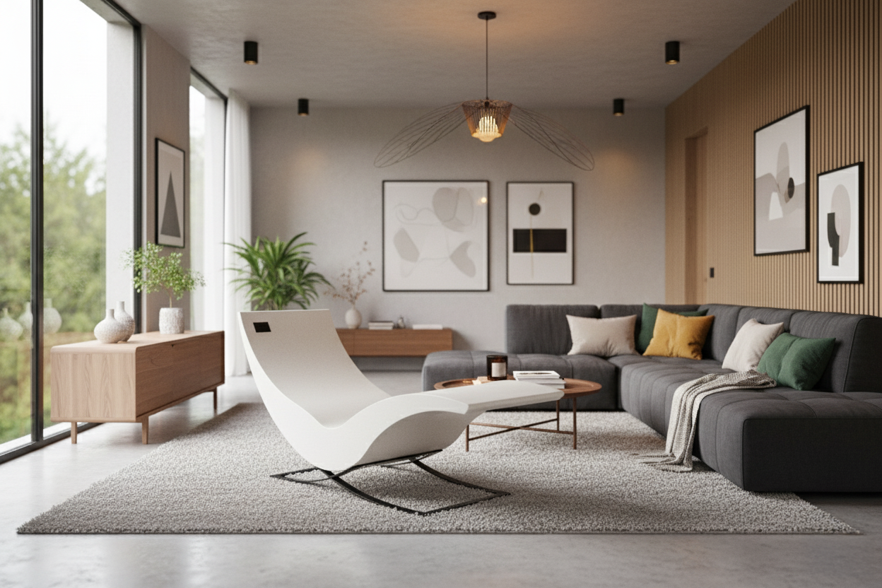 Fotel Nire Concerto – Kompozytowa Leżanka Infrared: Design, Outdoor & Wellness