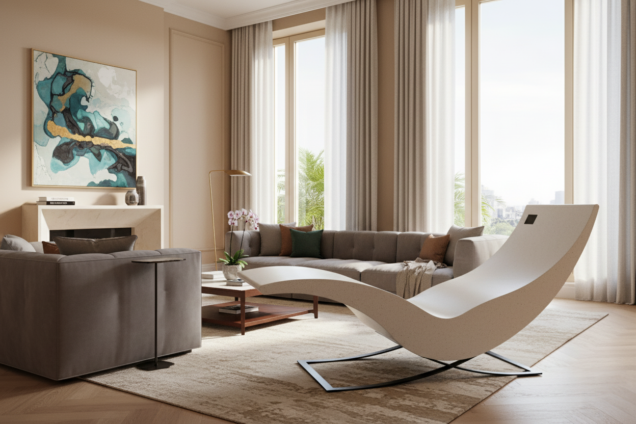 Fotel Nire Concerto – Kompozytowa Leżanka Infrared: Design, Outdoor & Wellness