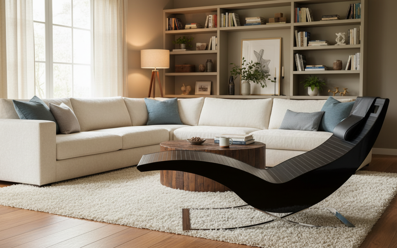 Fotel Nire Concerto – Nowoczesna Leżanka Infrared: Design, Rehabilitacja i Beauty