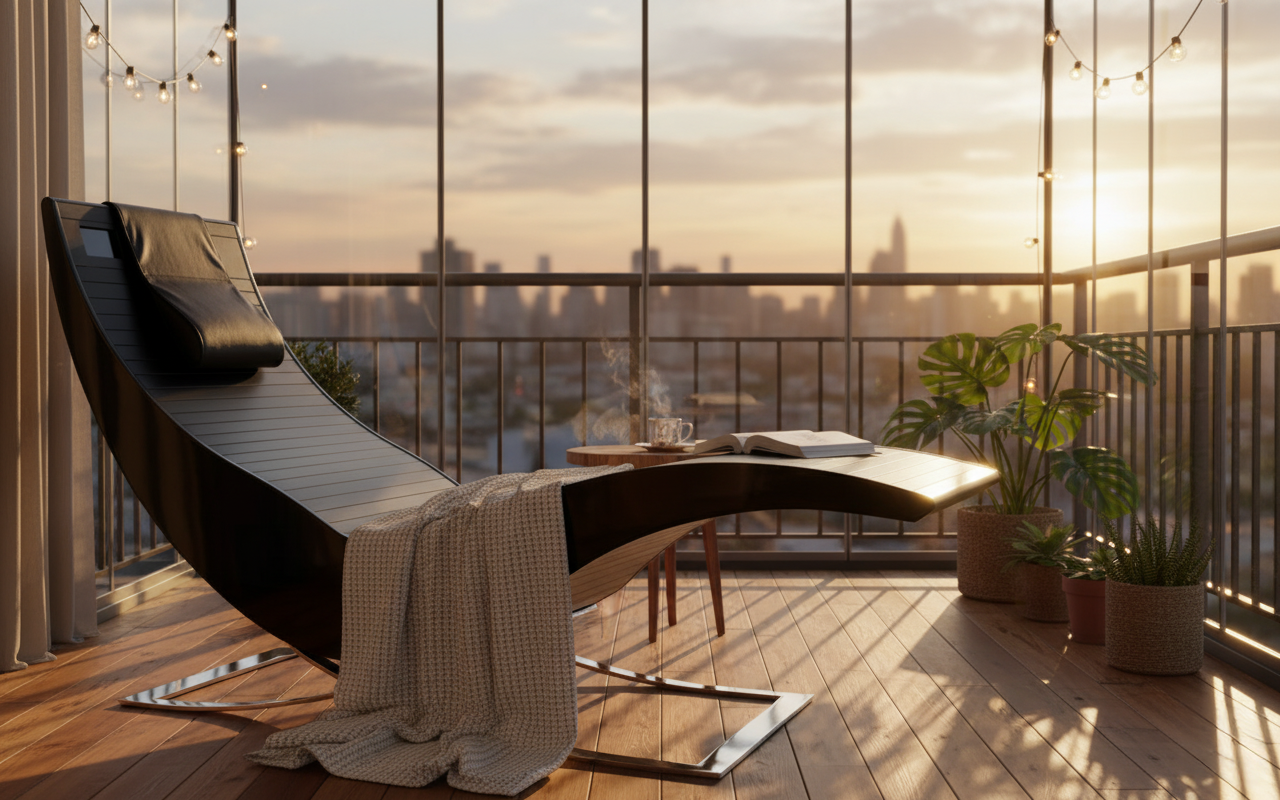 Fotel Nire Concerto – Nowoczesna Leżanka Infrared: Design, Rehabilitacja i Beauty