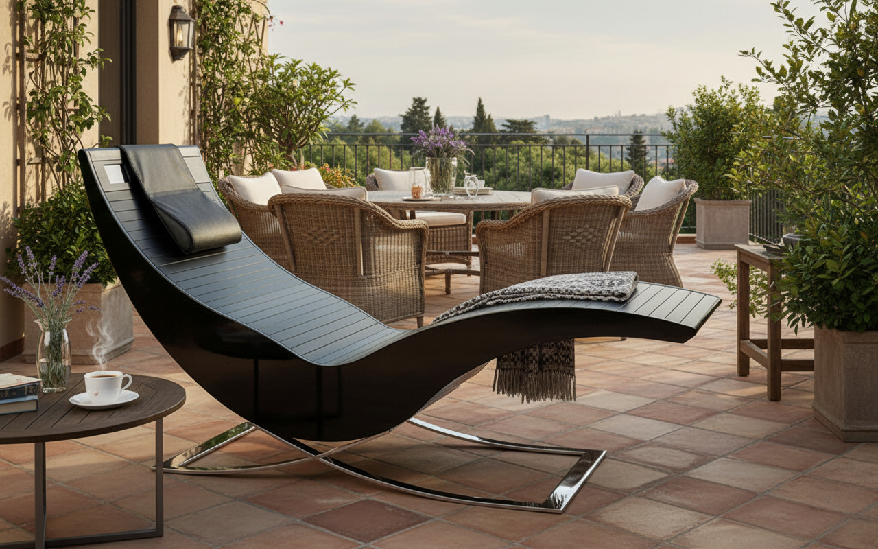 Fotel Nire Concerto – Nowoczesna Leżanka Infrared: Design, Rehabilitacja i Beauty