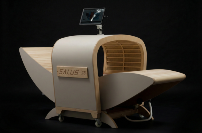 Fotel NIRE Salus — terapeutyczna leżanka infrared na podczerwień