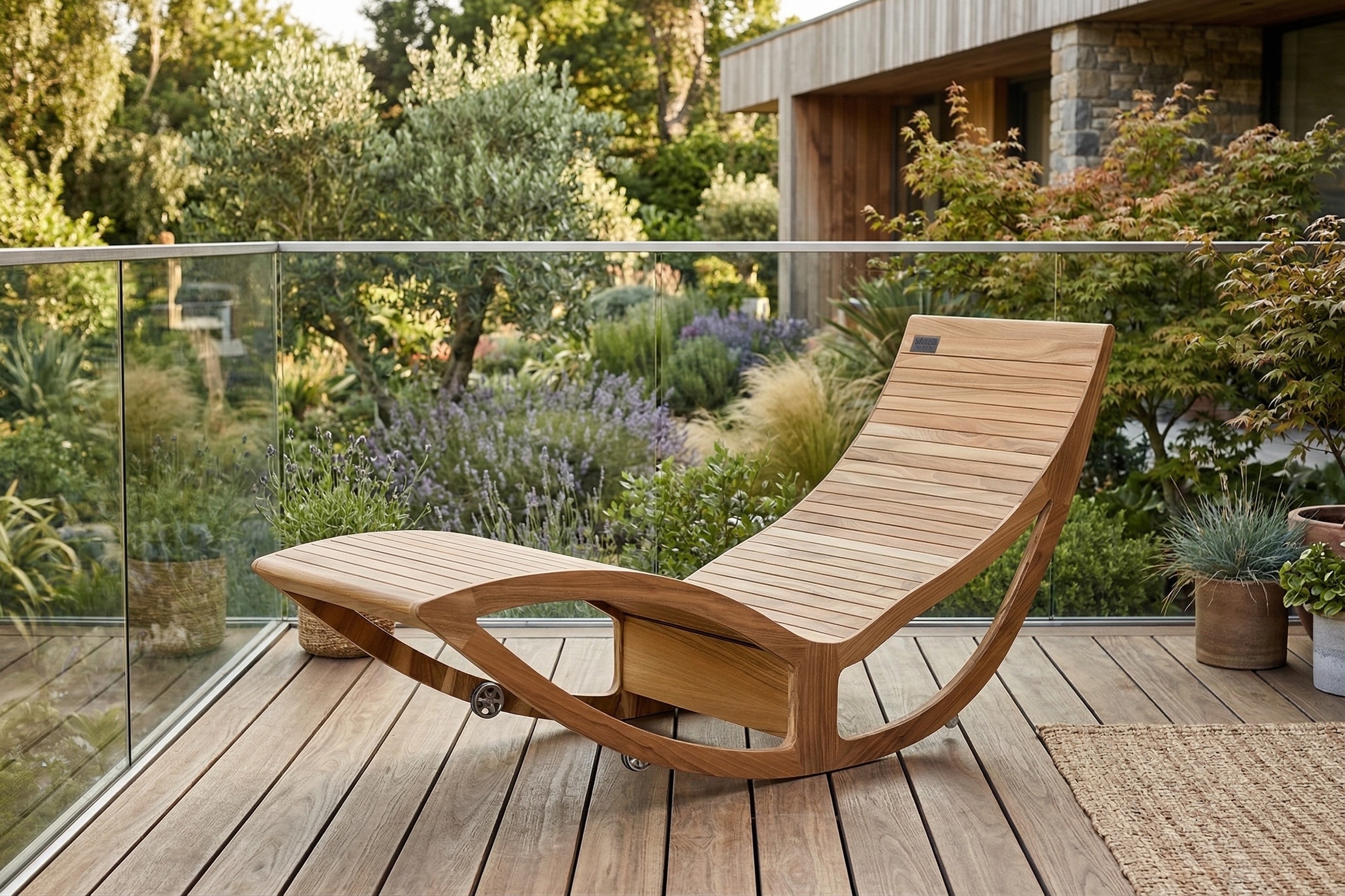 NIRE Comfort — detale drewnianej ramy i tapicerki