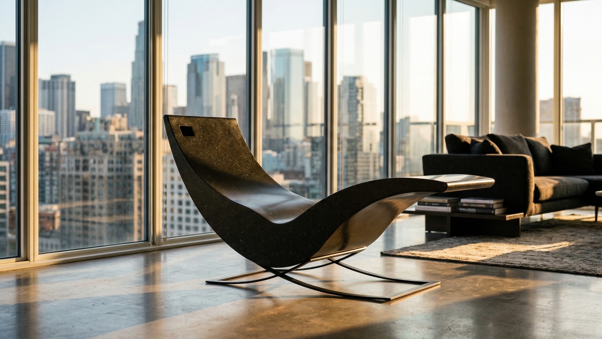 Leżanka terapeutyczna NIRE Concerto Kompozyt — design outdoor