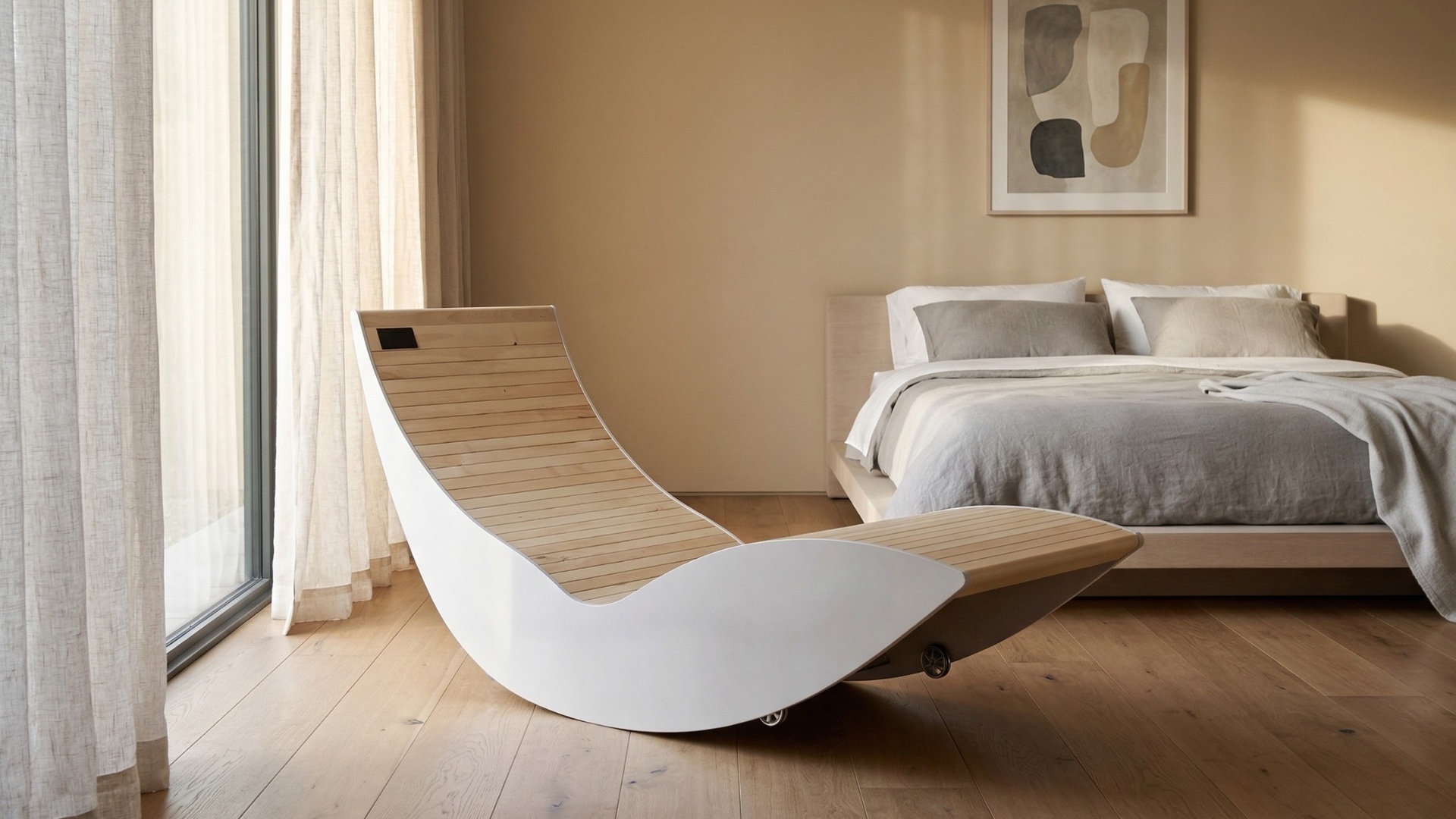 NIRE Premium w luksusowym wnętrzu — aranżacja sypialni